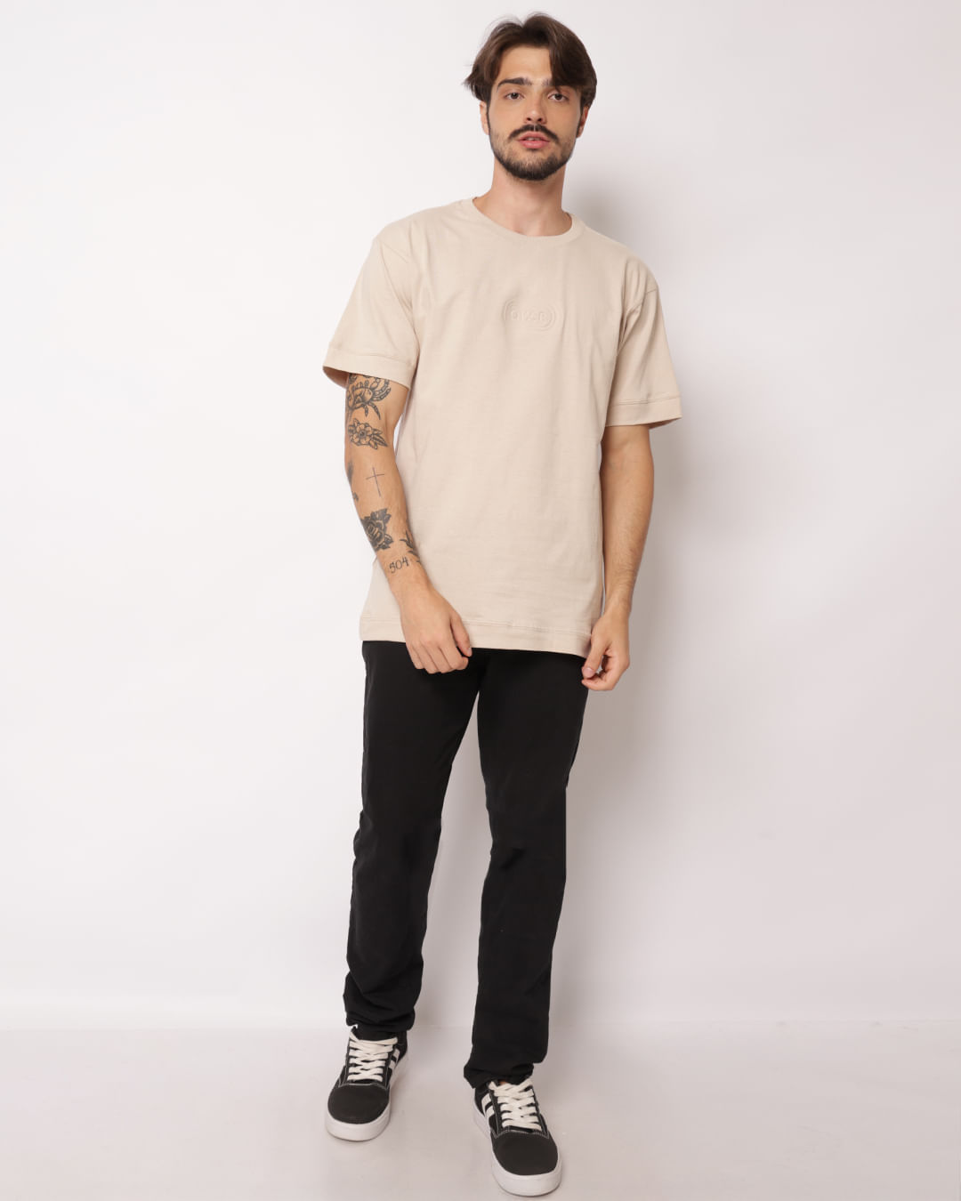 Camiseta-Over-11244322-Emboss---Bege