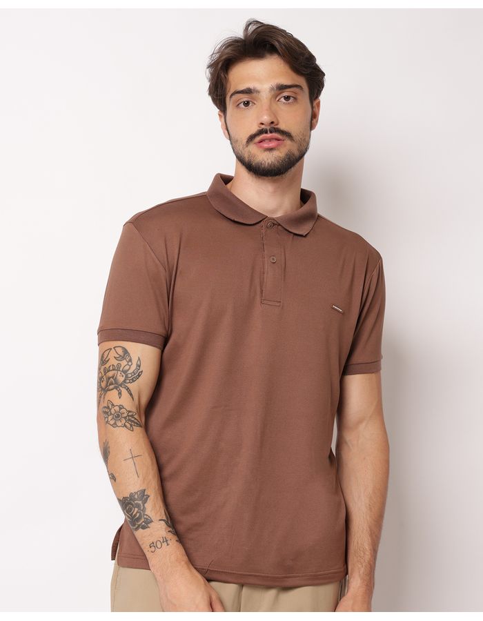 Polo-Gangst-Shirt-229060099-Pgg---Marrom