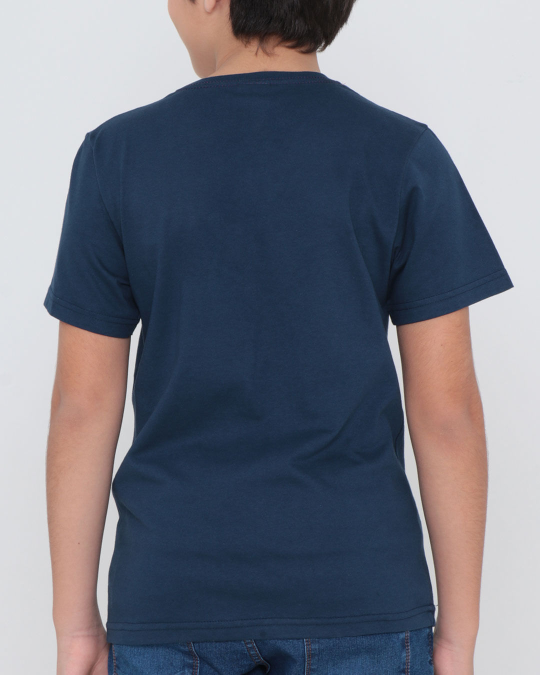 Camiseta-Juvenil-Estampa-Frontal-Skate-Azul-Marinho