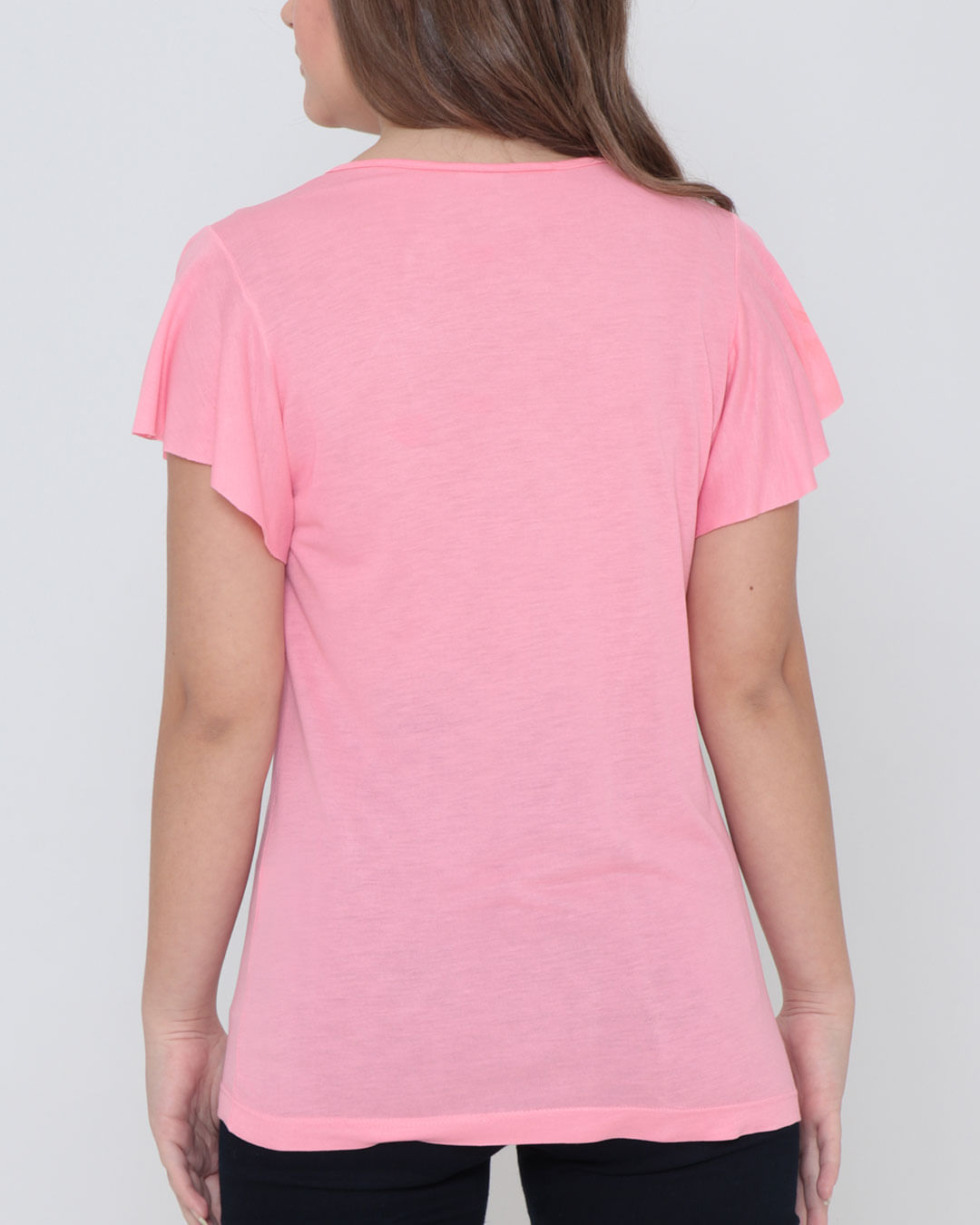 Blusa-Juvenil-Manga-Gode-Rosa-Claro