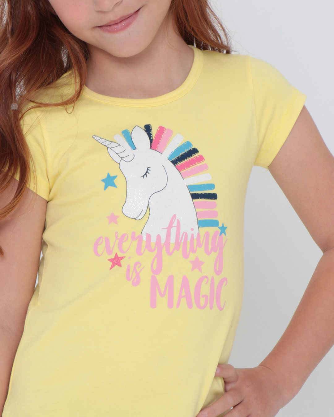 Blusa-Infantil-Estampa-Unicornio-Amarela