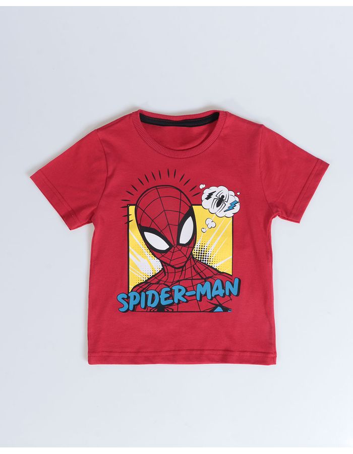 Camiseta-Infantil-Homem-Aranha-Marvel-Vermelho