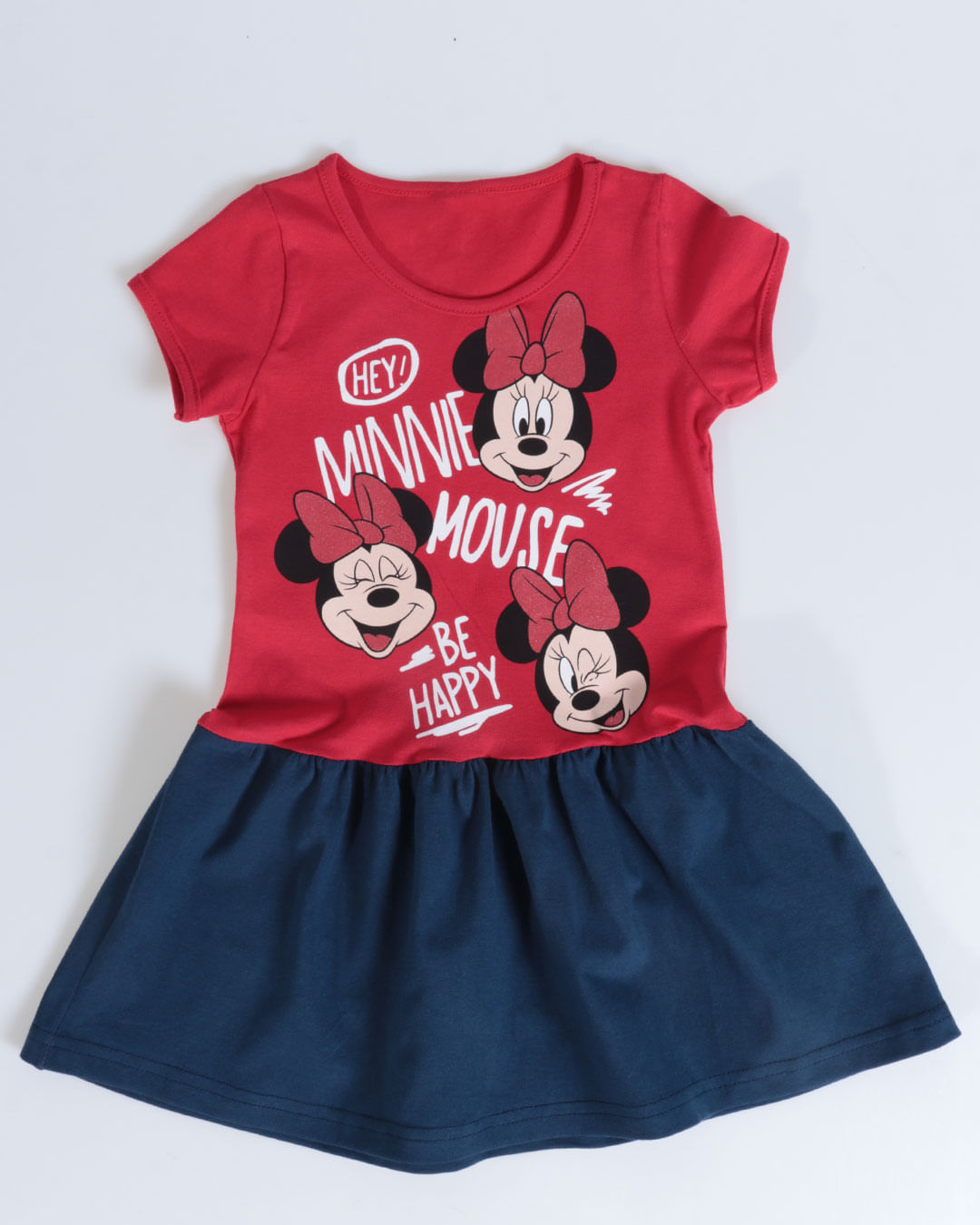 Vestido-Infantil-Minnie-Disney-Vermelho-