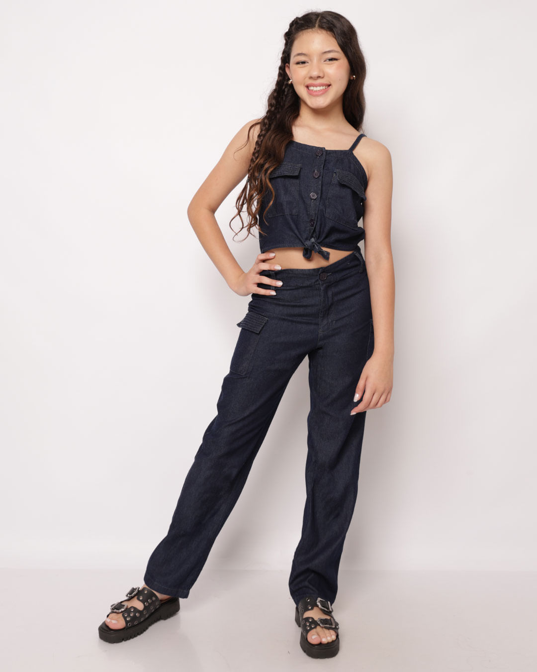 Blusa-Alca-12569-Bolsos-Le-F-1016---Jeans-Blue