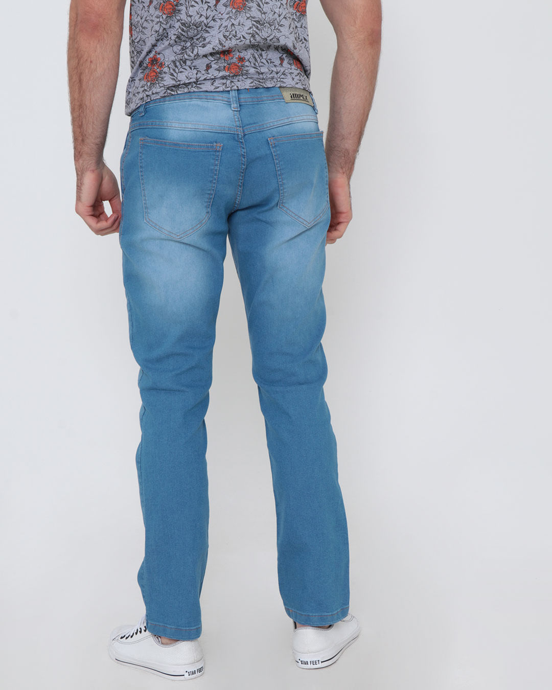 Calca-Jeans-Masculina-Reta-Azul-Claro