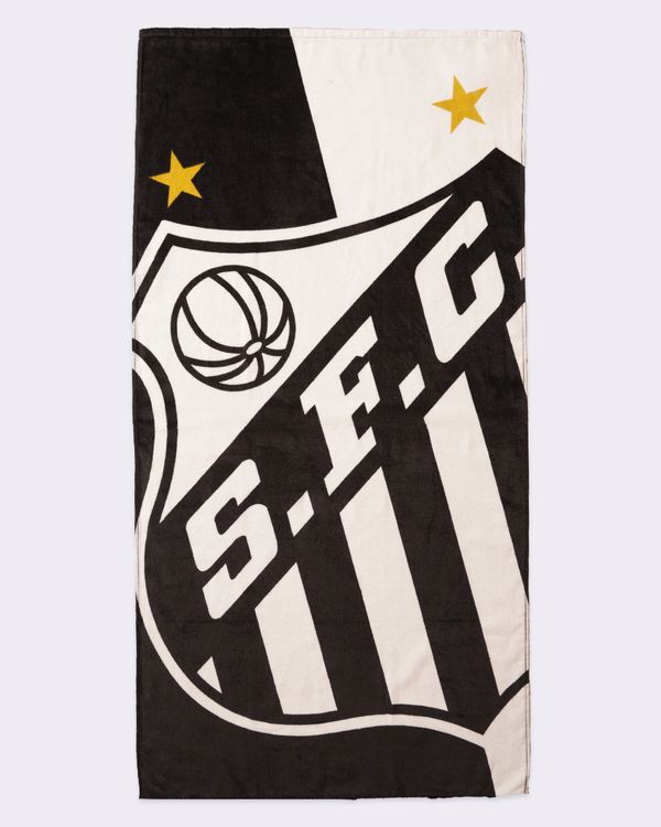 Toalha de Banho Döhler Time Santos Branca UN