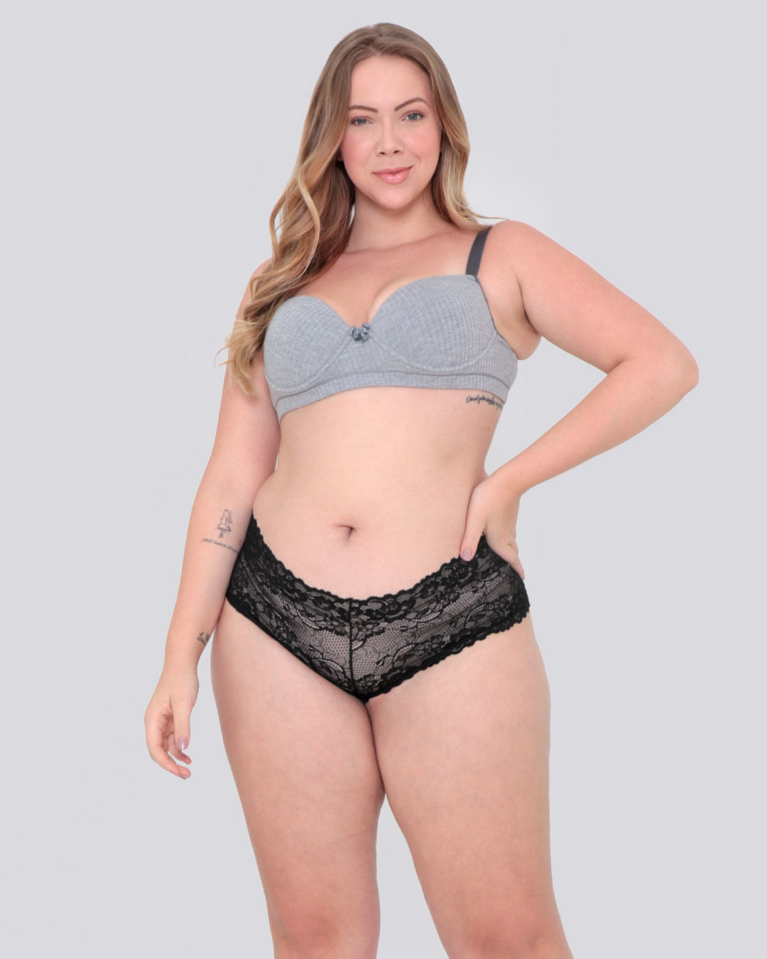 Sutia-Base-Avulso-Plus-Size-Bojo-Algodao-Mescla-Cinza