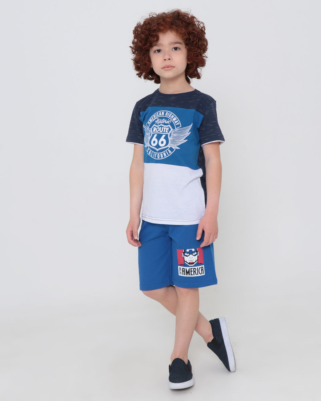Camiseta-Infantil-Recortes-Multicor-Azul