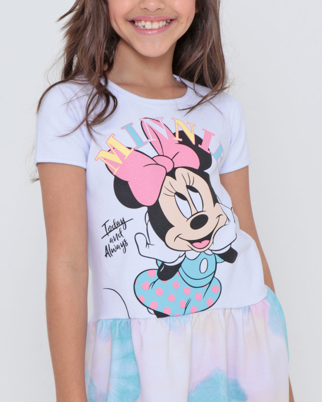Vestido-Infantil-Tie-Dye-Minnie-Mouse-Disney-Branco
