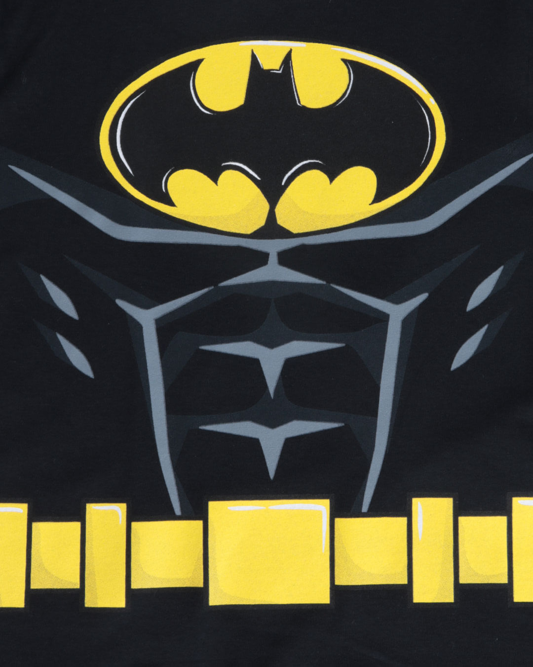 Camiseta-Bebe-Manga-Curta-Estampa-Batman-Preta-