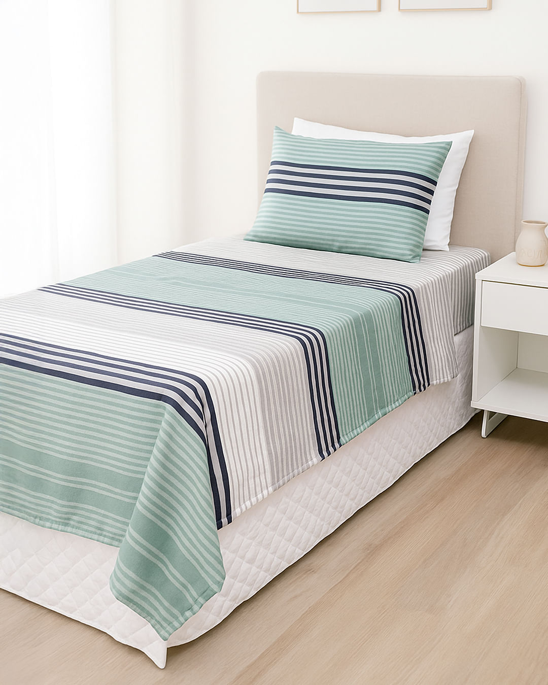 Jogo-De-Cama-Solteiro-Caprice---3-Pecas---Cinza