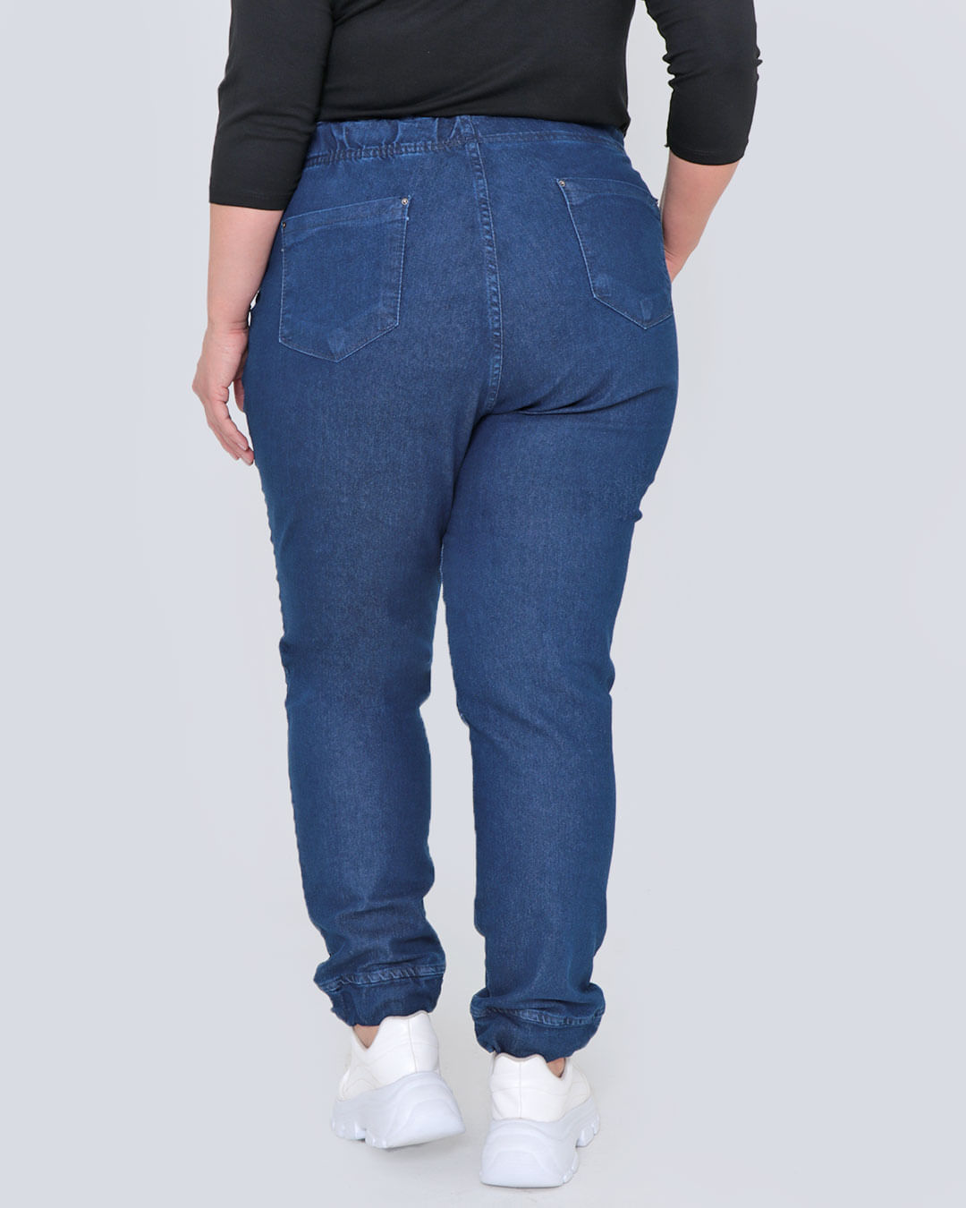 Calca-Jeans-Feminina-Plus-Size-Jogger-Azul-Escuro