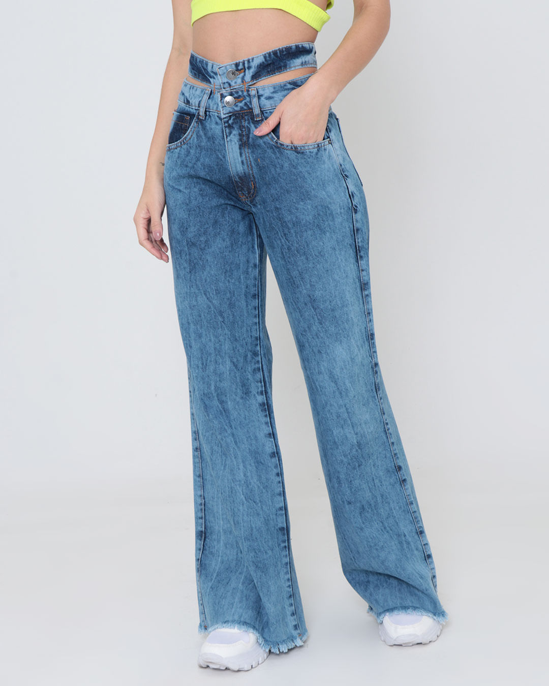 Calca-Jeans-Feminina-Wide-Leg-Marmorizado-Azul-