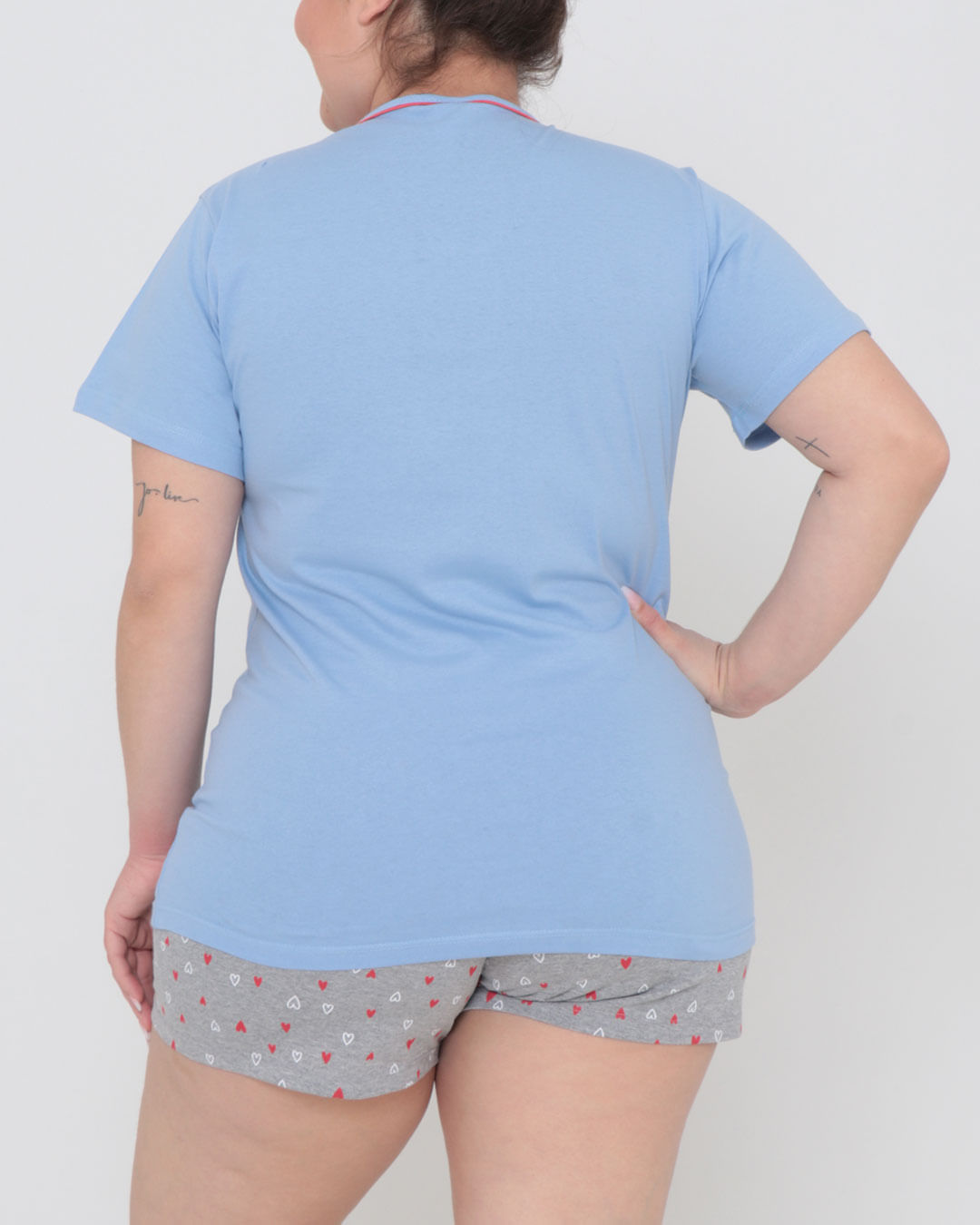 Pijama-Plus-Size-Feminino-Estampa-Cachorrinho-Azul-Claro