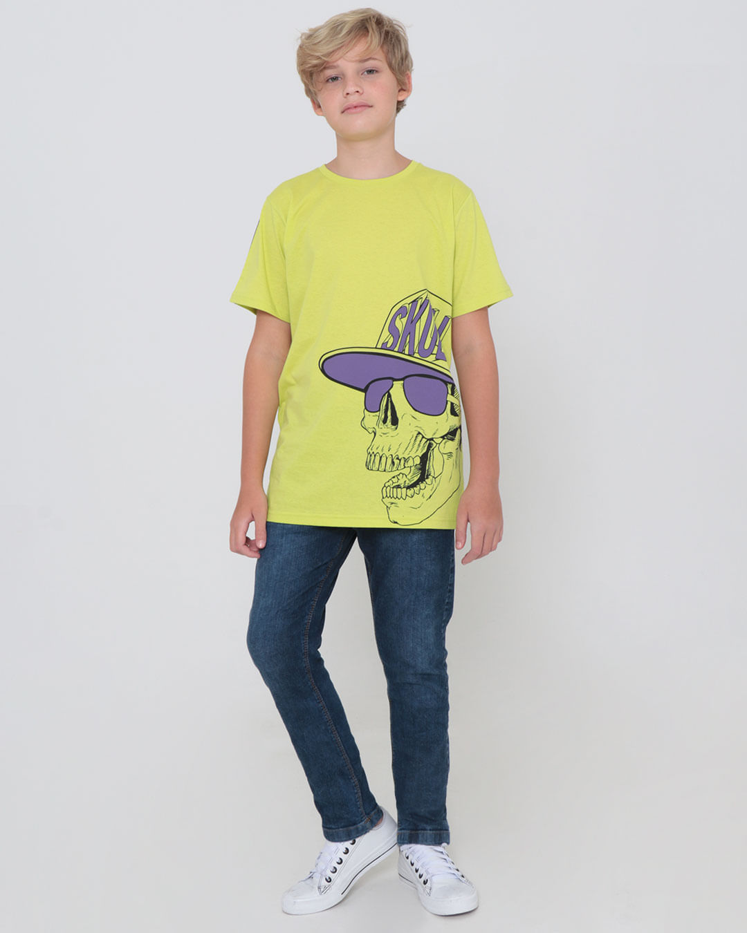 Camiseta-Juvenil-Manga-Curta-Street-Verde-Claro