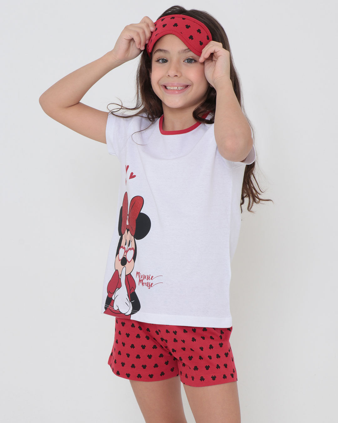 Pijama-Infantil-Com-Tapa-Olho-Minnie-Disney-Branco