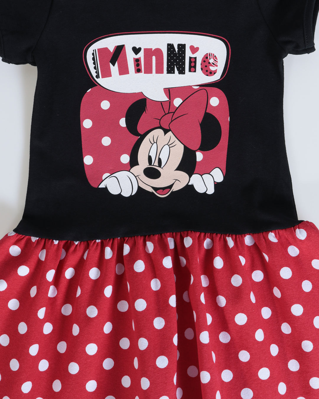 Vestido-Bebe-Estampa-Minnie-Disney-Preto