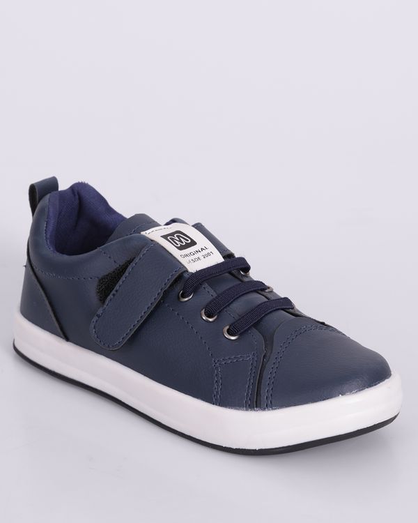 Tênis Infantil Casual com Velcro Marinho 33
