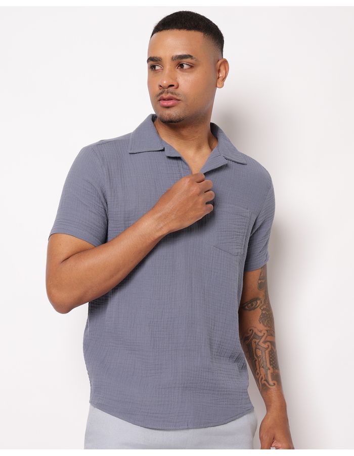 Bata-Mc-840303tb-Cottongauze-Mrn-C14---Azul