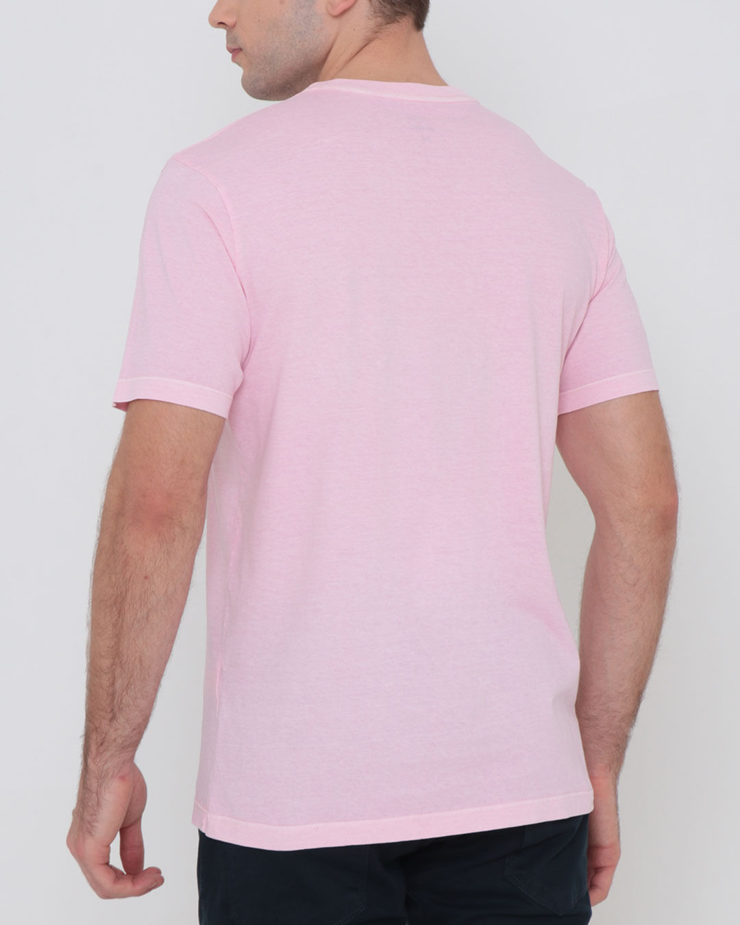 Camiseta-Masculina-Estonada-Basica-Rosa-Claro