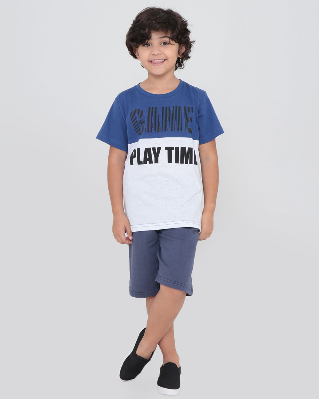 Camiseta-Infantil-Estampa-Frontal-Recorte-Azul