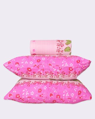 Kit-Colcha-Cs-Portat-Cabas-Ultrasonica---Rosa-Medio