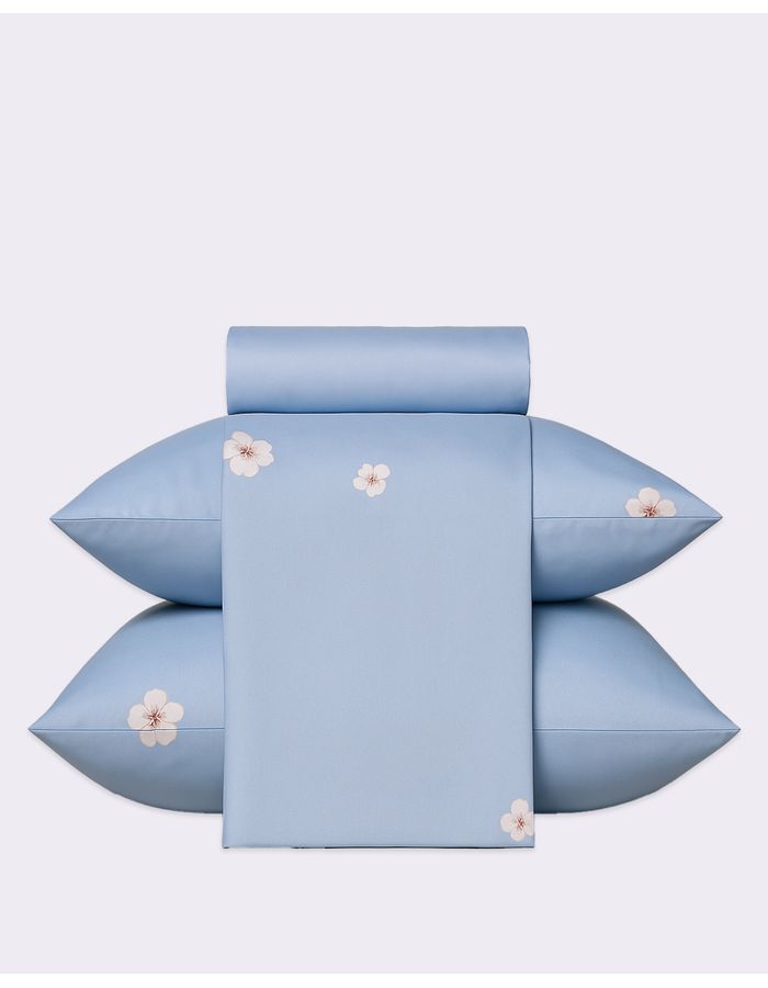 Jogo-De-Cama-Casal-4pcs-Duplo-Microperca---Azul-Floral