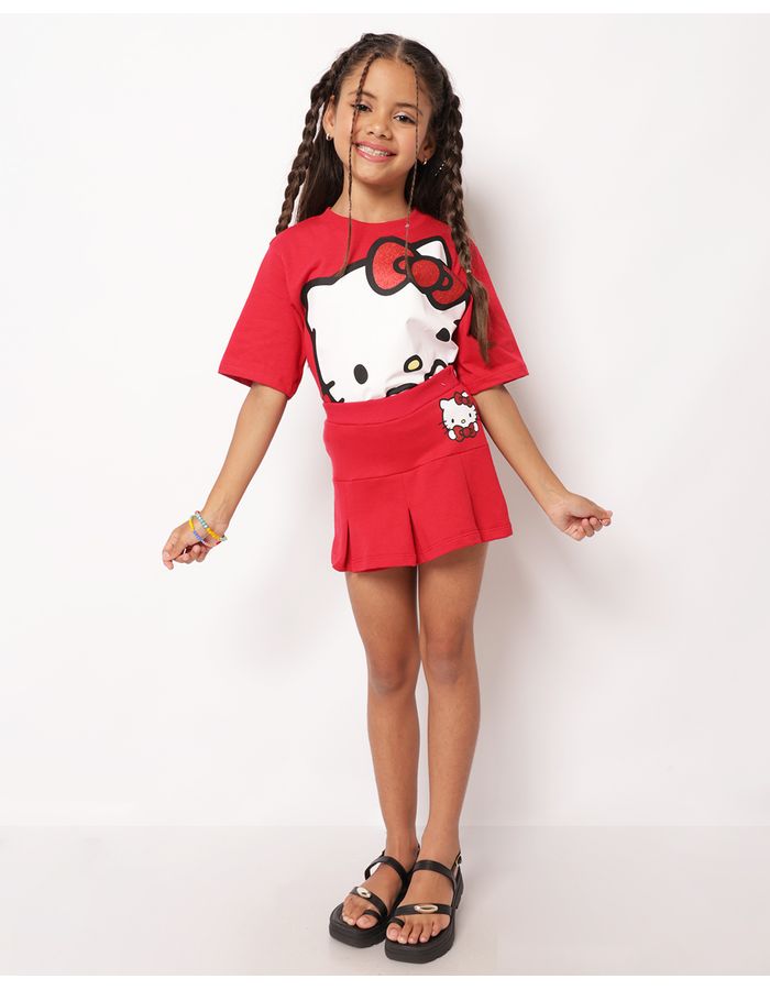 Short-Saia-108207t-Plissado-Hkf410---Vermelho