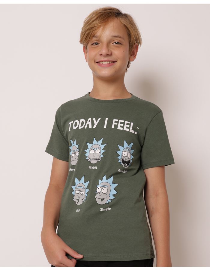 Camiseta-Ch45110-Mc-M-1016-Rick-And-Mo---Verde