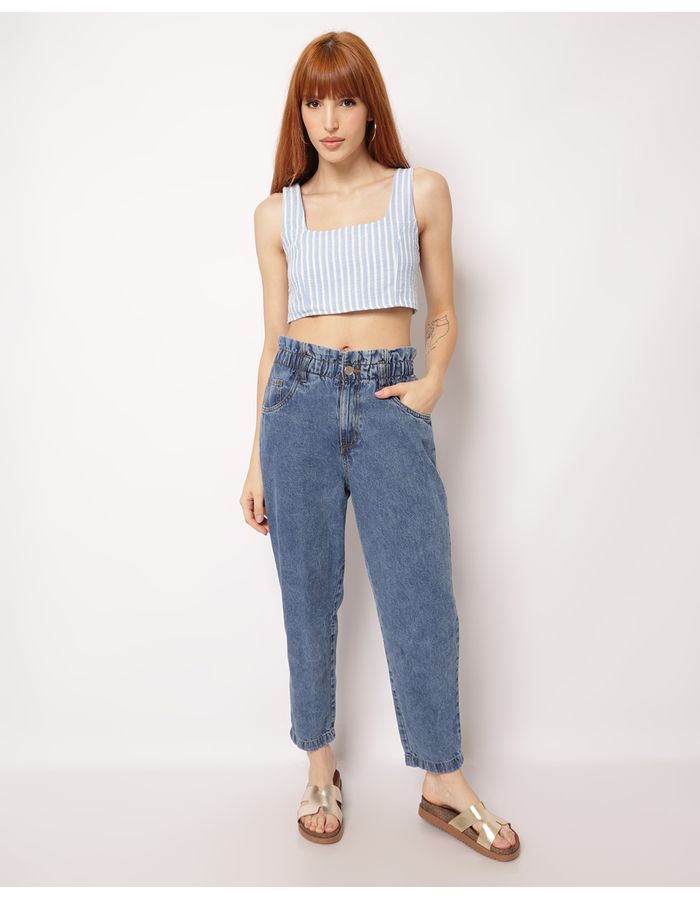 Calca-Jeans-Elastico-Cintura-Azm---Jeans-Blue