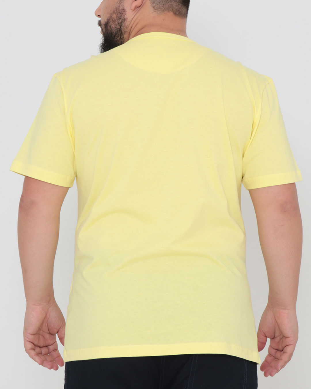 Camiseta-Plus-Size-Estampada-Amarela-