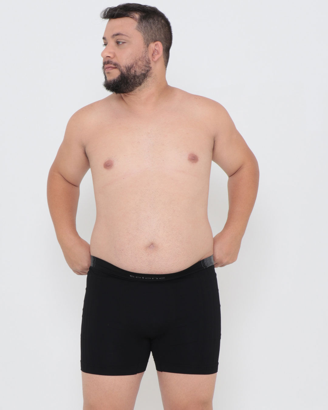 Cueca-Boxer-Plus-Size-Sem-Costura-Preta