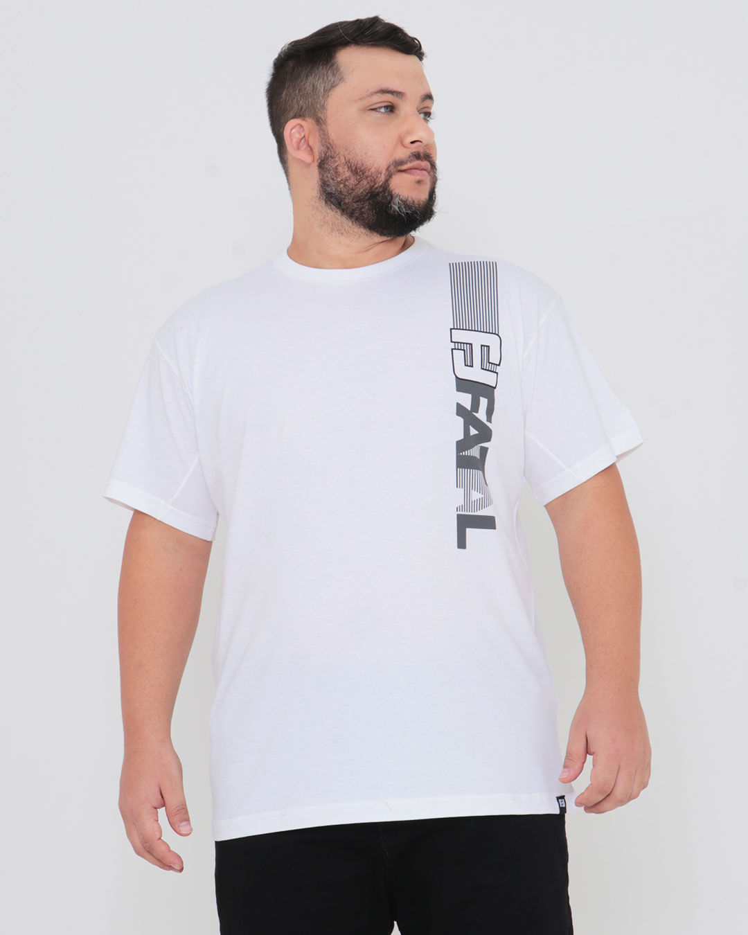 Camiseta-Plus-Size-Estampa-Fatal-Branca
