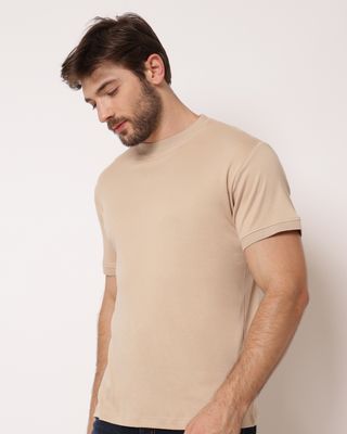 Camiseta-Modal-5050-Bege---Bege