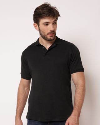 Polo-Interlock-Suedine-Pto---Preto