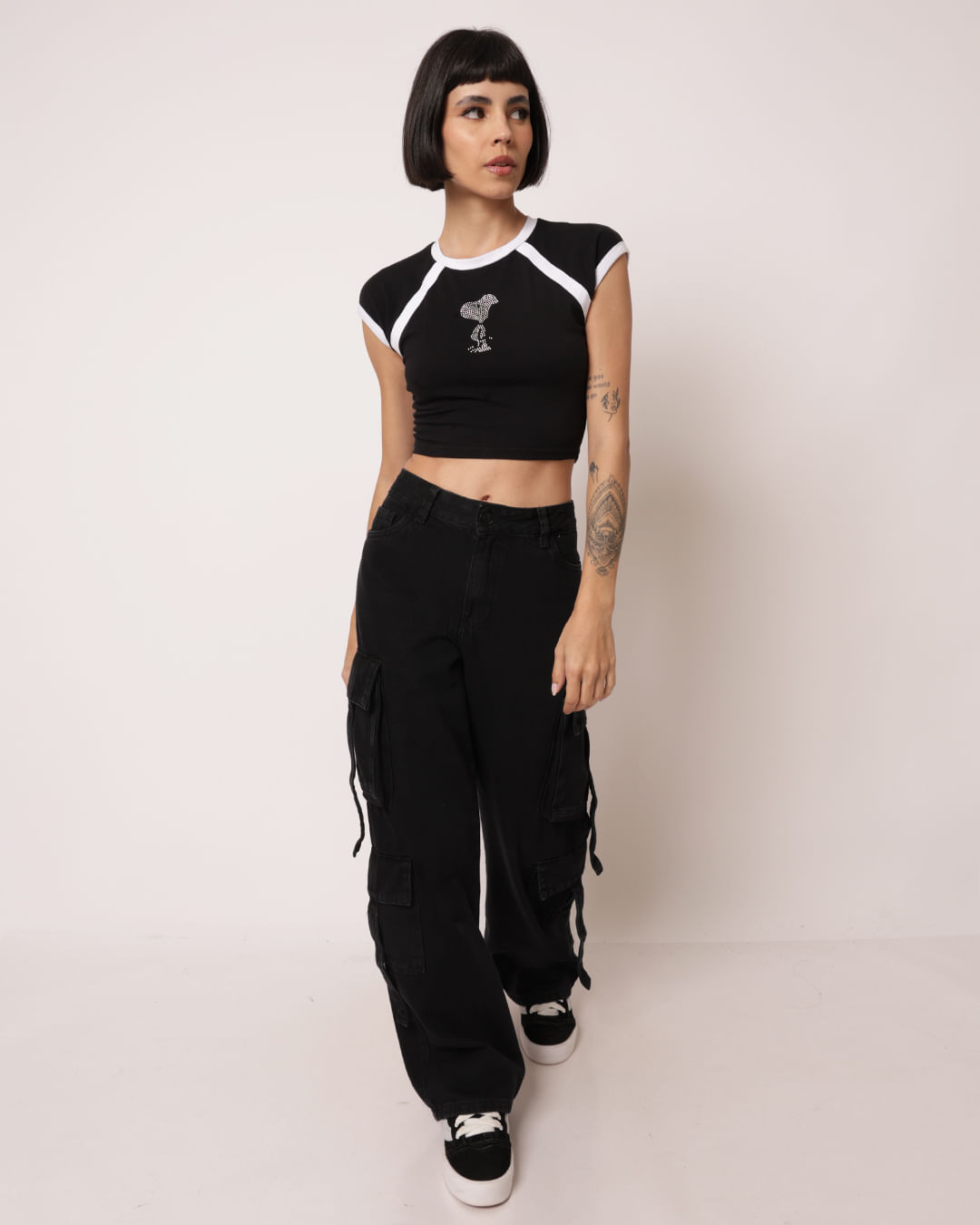 Blusa-Mc-076927-Raglan-Snoopy-Pg---Preto