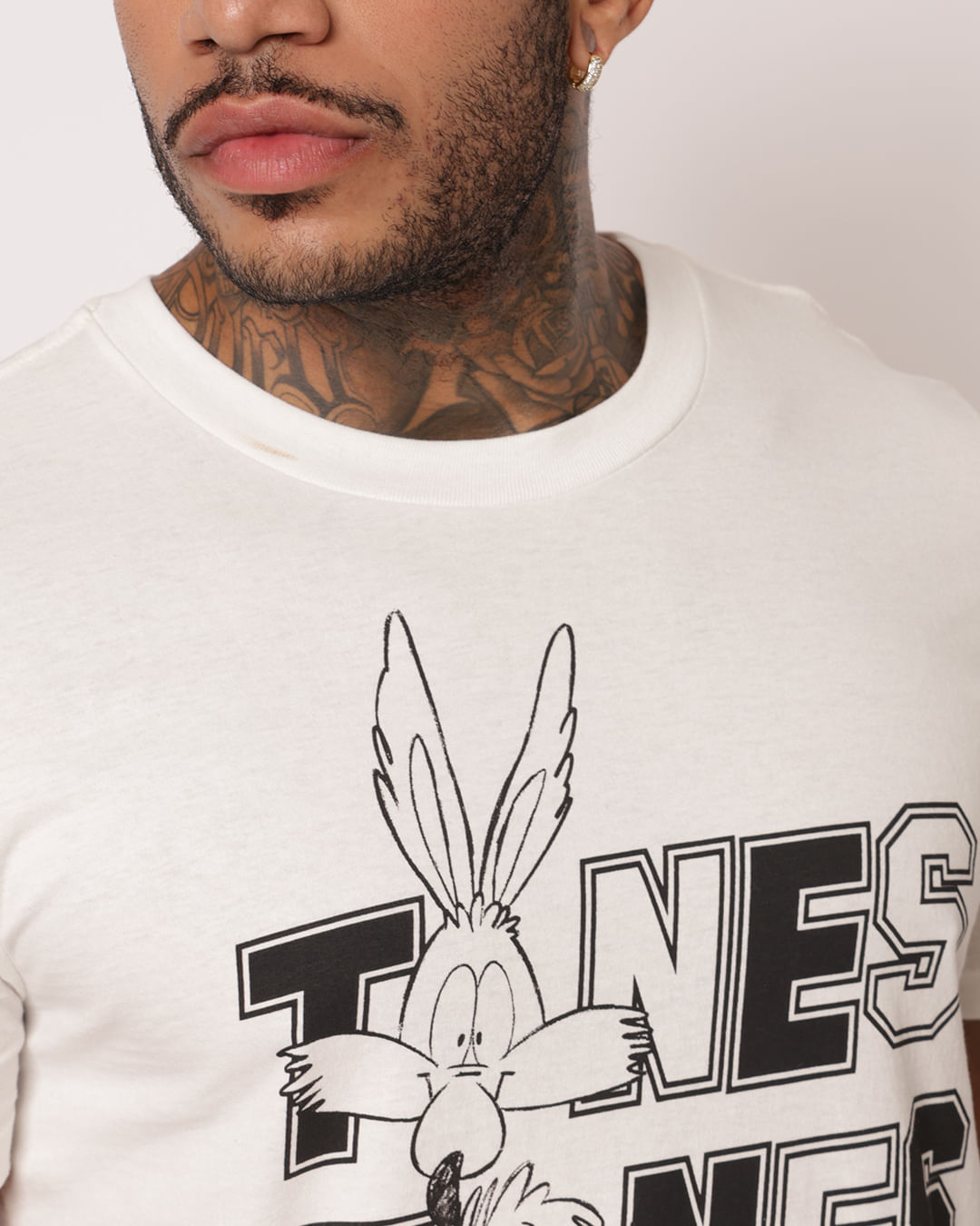 Camiseta--Looney-Tunes--Tml110003---Off-White