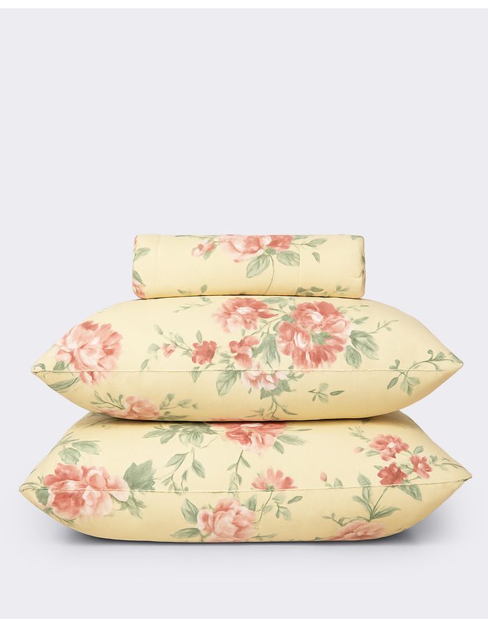 Kit-Colcha-Cs-Portat-Cabas-Ultrasonica---Bege-Floral