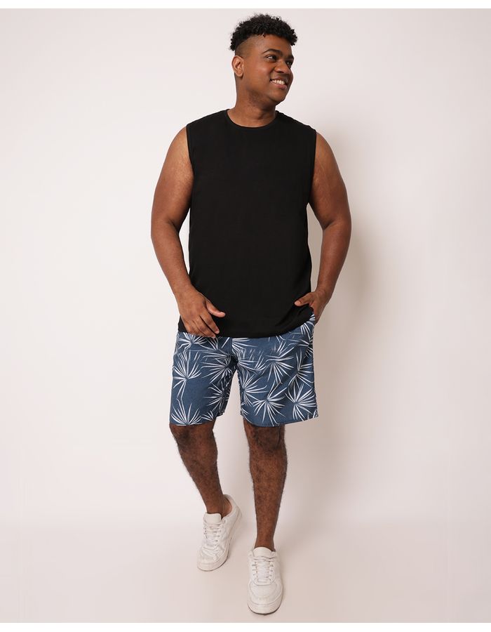 Short-Plus-Size-Tac-elas-3099-Est-Esk011---Estampado