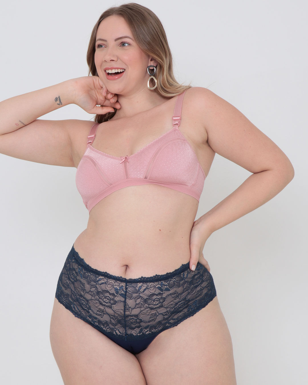 Calcinha-Plus-Size-Alta-Avulsa-Cos-Renda-Azul-Marinho