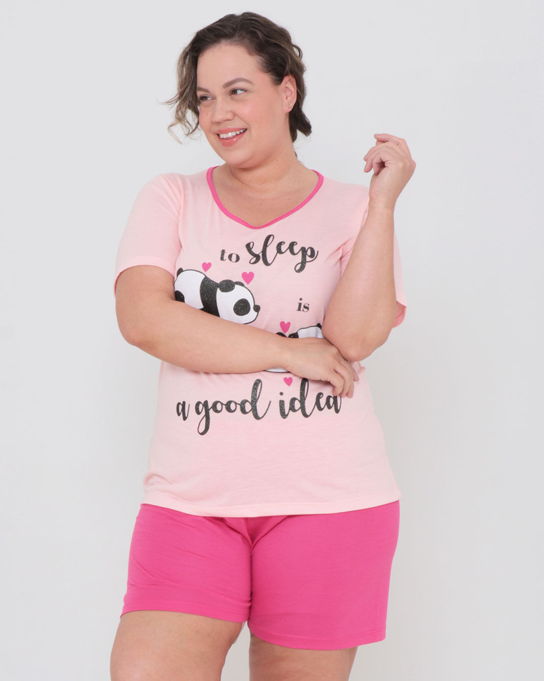 Pijama-Plus-Size-Estampa-Panda-Rosa