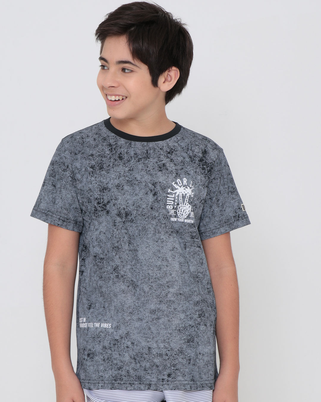 Camiseta-Juvenil-Estampa-Tropical-Tie-Dye-Cinza-Escuro