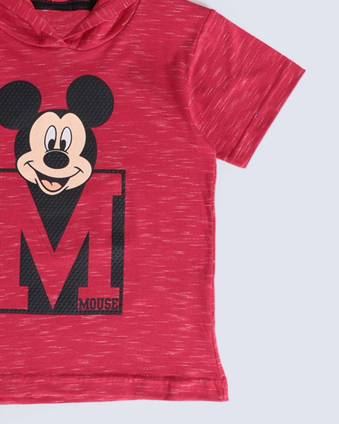 Camiseta-Bebe-Com-Capuz-Flame-Mickey-Disney-Vermelha