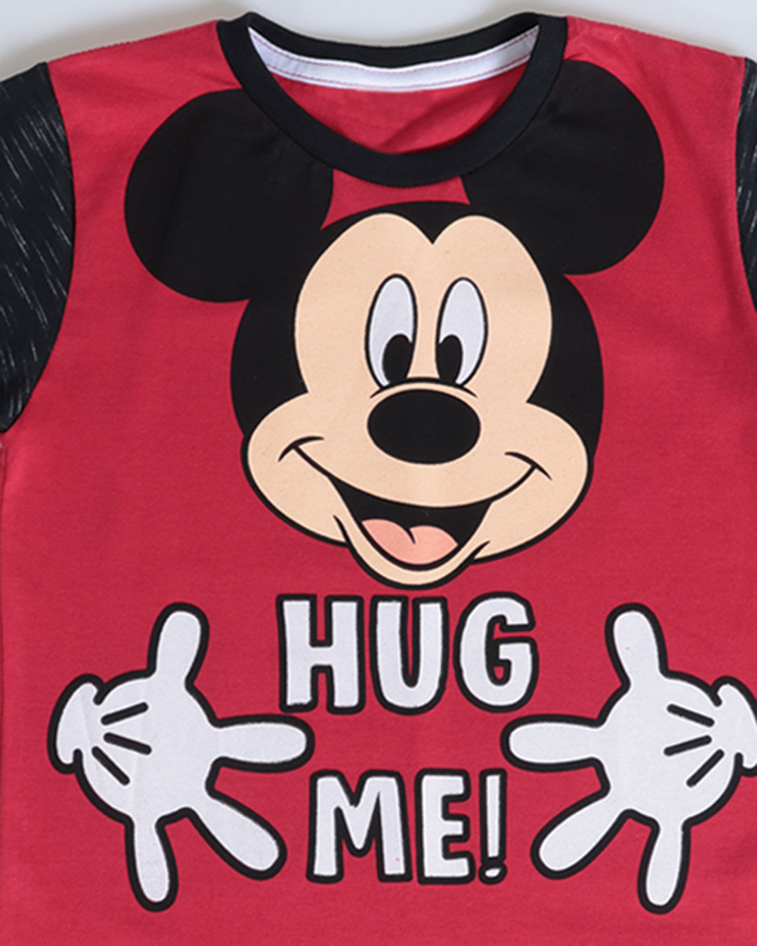 Camiseta-Bebe-Mickey-Mouse-Disney-Vermelha