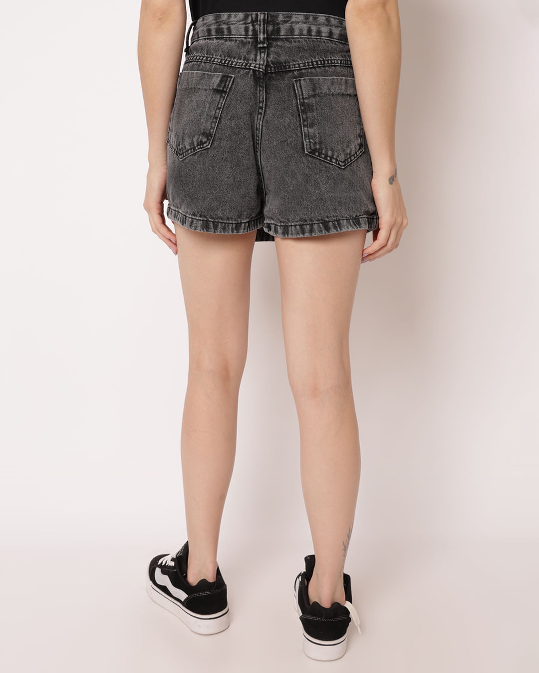 Shorts-Saia-Black-Jeans-Marmorizado-Tran---Jeans-Black