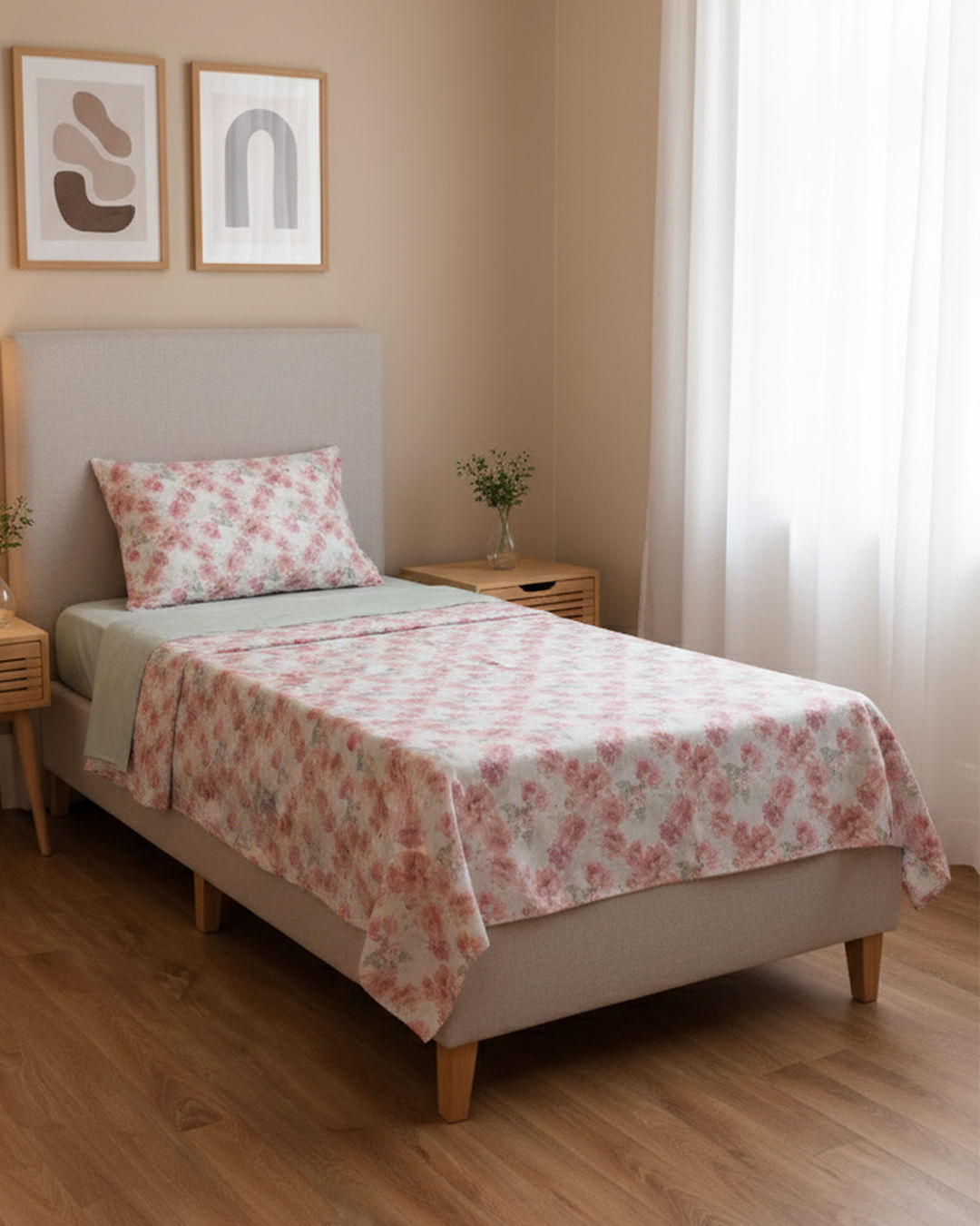 Jogo-De-Cama-Solteiro-Caprice---3-Pecas---Floral