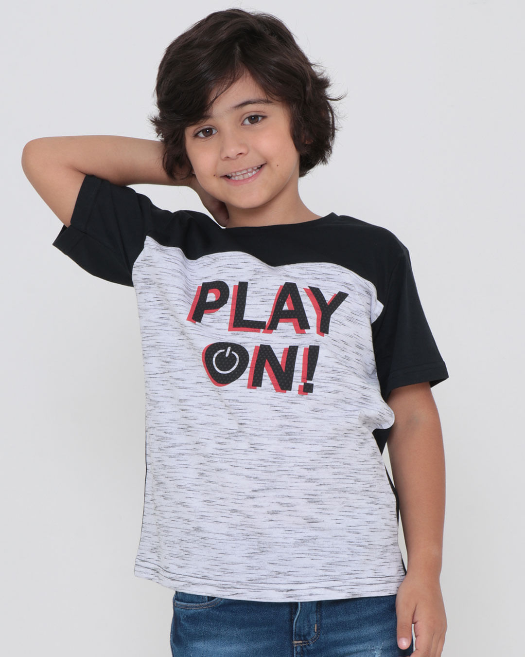 Camiseta-Infantil-Recorte-Flame-Game-Preta