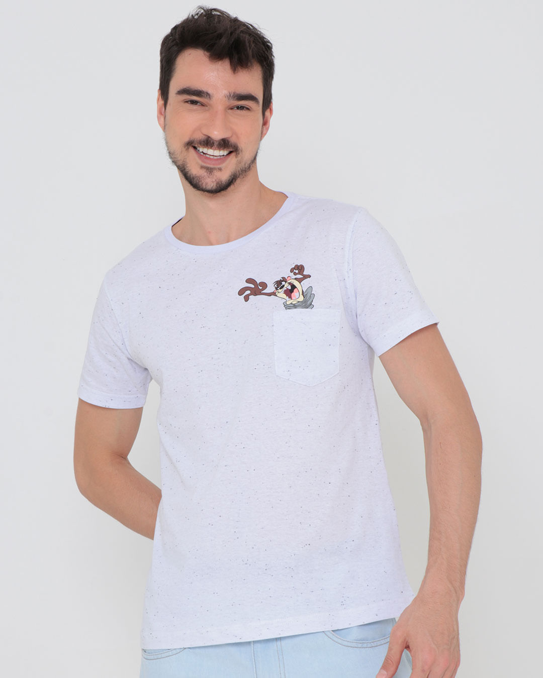 Camiseta-Estampa-Taz-Mania-Looney-Tunes-Banca