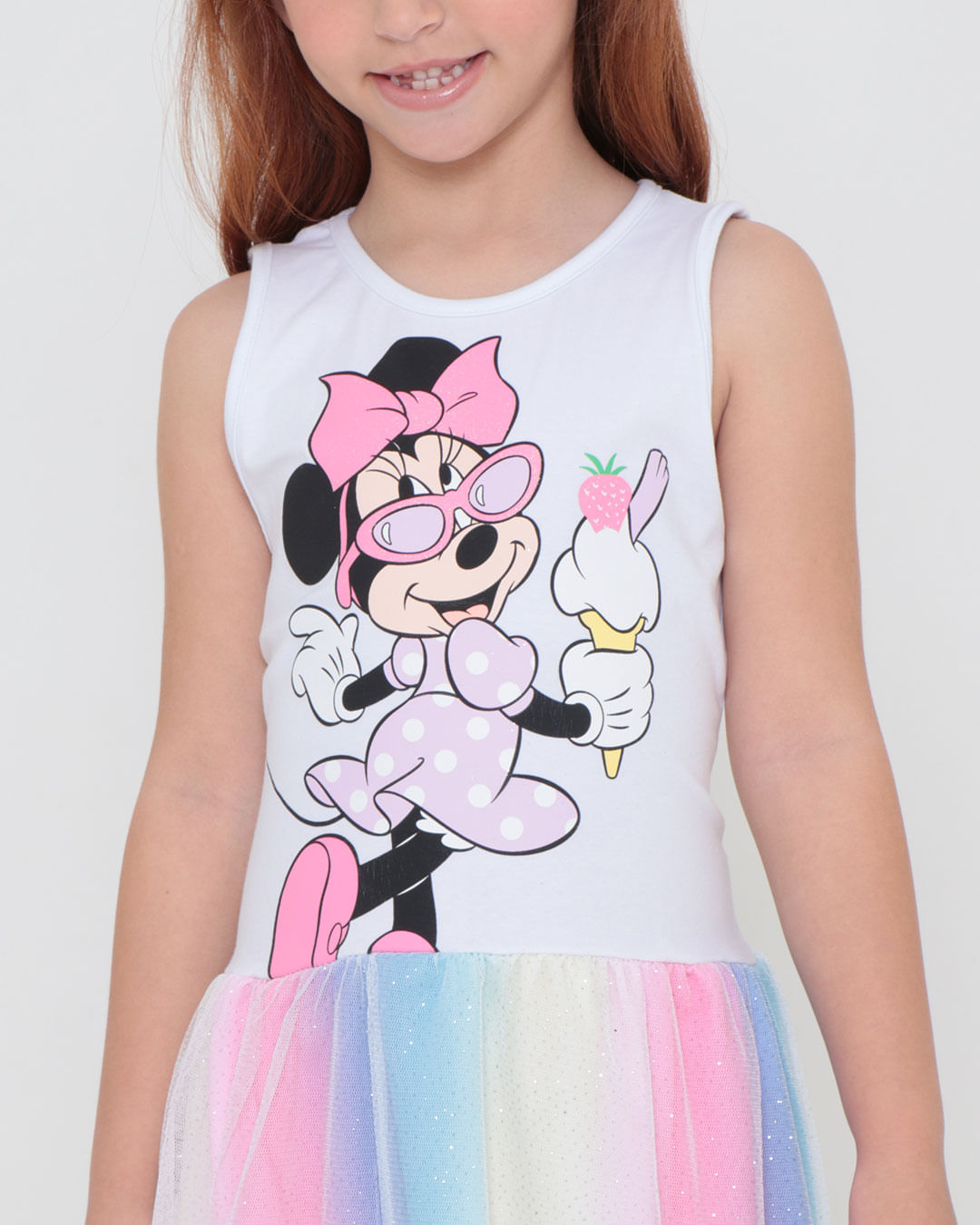 Vestido-Infantil-Tule-Minnie-Disney-Branco