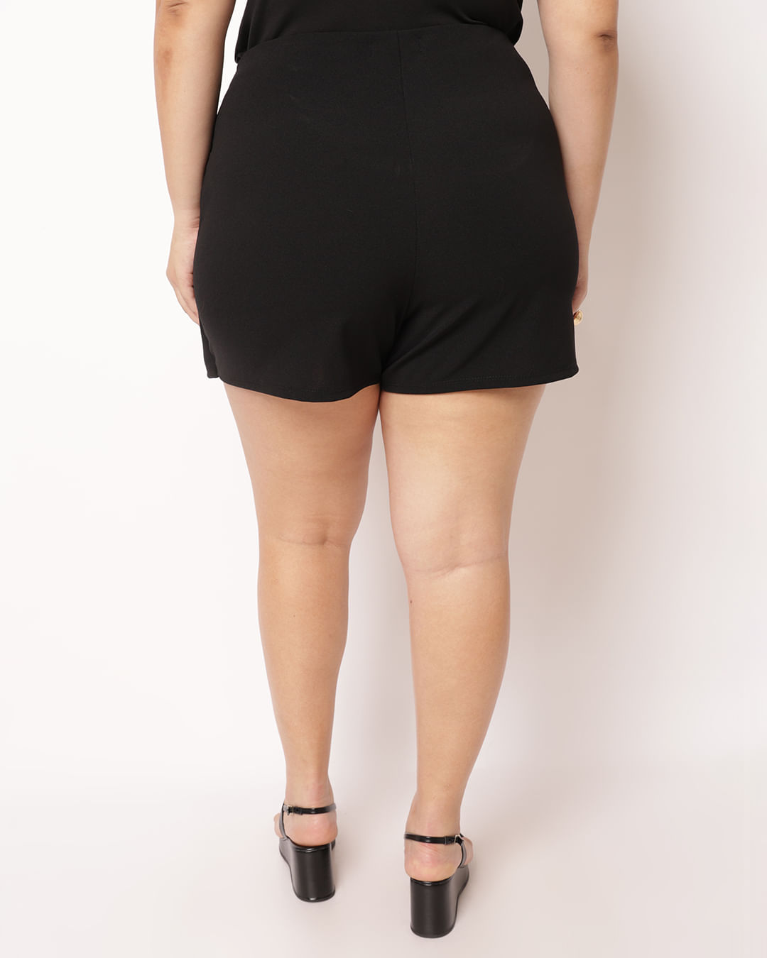 Shorts-Saia-9100618-Det-Drap-Crepe---Preto